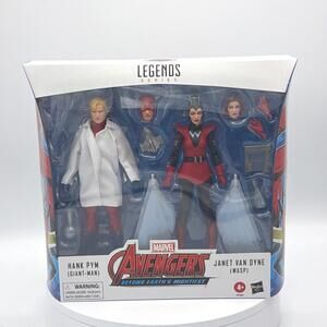 Avengers Marvel Legends Series Hank Pym (Giant-Man) and Janet Van Dyne (Wasp)